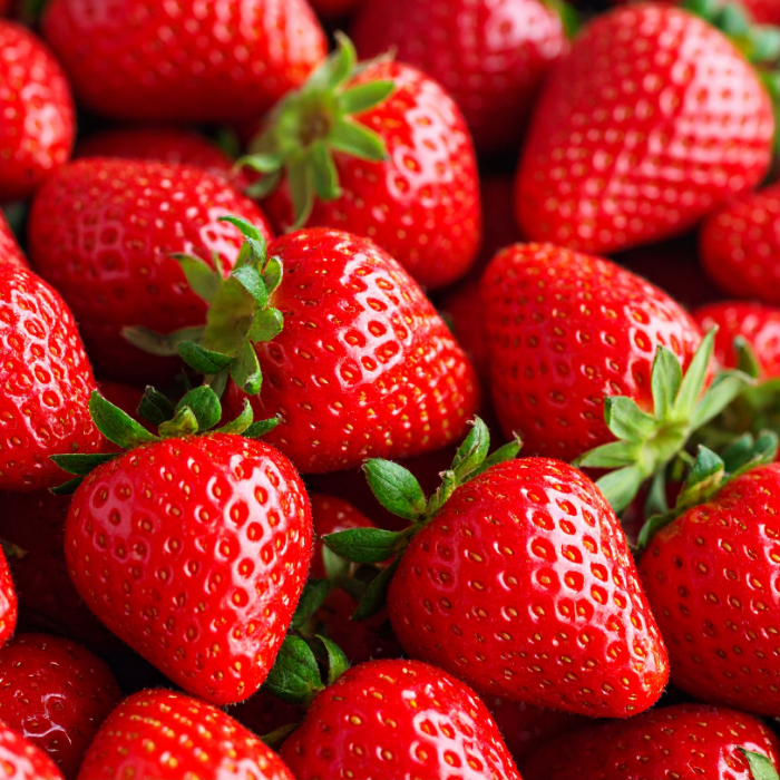 Erdbeeren in Nahaufnahme